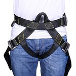 IBS Premium Safety Belt for Construction Height Men's Safety Harness Belt - Industrial Safety Belts for Construction Height - Fall Protection, Climbing, and Industrial Use …