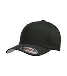 The Authentic T-shirt Company ATC Flexfit Wooly Combined Baseball Cap XS - XXL (Black, XL/XXL)