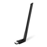 TP-Link AC600 USB WiFi Adapter for PC (Archer T2U Plus) - Wireless Network Adapter for Desktop with 2.4GHz, 5GHz High Gain Dual Band 5dBi Antenna, Supports Windows 11/10/8.1/8/7/XP, Mac OS 10.9-10.15