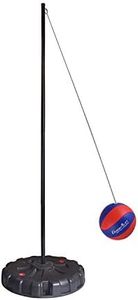 Portable Tetherball Set,Portable Water-Base Tetherball Set with Tetherball, Pole, Rope and Base for Outdoor, Backyard and Family Fun Play