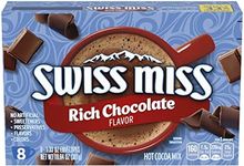 Swiss Miss Indulgent Collection Rich Chocolate Flavor Hot Cocoa Mix, 8 Count 10.64 oz 12-Pack