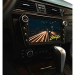 Stinger Elev8 8" Touchscreen Car Stereo with Apple CarPlay, Android Auto, Bluetooth, GPS Navigation, SiriusXM Ready, Audio Output & HDMI Rear Input, Single/Double DIN Mounting UN1880