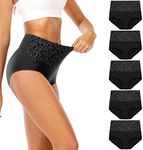 Senllori Women High Waisted Cotton