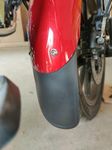 Auto Infinity Front Mudguard Extender/Mud Flop (Flexible) Compatible with Royal Enfield Super Meteor 650 (Pack of 1)