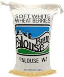 Soft White Wheat Berries | Non-GMO Project Verified | 100% Non-Irradiated | Certified Kosher Parve | USA Grown | Identity Preserved (We tell you which field we grew it in)