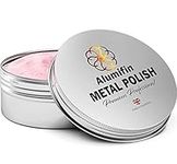 Alumifin Metal Polish - Chrome Cleaner - for Stainless Steel - Aluminium Polishing - Brass - Copper - Beautify your metal to the higher shine - (250g)