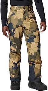 Mountain Hardwear Men's Firefall/2 Pant, Sandstorm, Pines Camo, L x Short