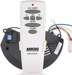 Anderic UC7058RY / 7058YM-01 Receiver with Remote Control kit (UC7078TR / RR7078TR) for Windward II Ceiling Fans and Others