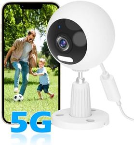 5G/2.4G Outdoor/Indoor Security Camera,1080P Baby/Elder/Dog/Pet Camera with Phone App, WiFi Baby Monitor, Motion Detection, Alarm Siren, Night Vision, IP66 Waterproof, Two-way Talk, SD/Cloud