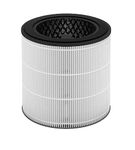 Philips Genuine Replacement Filter Integrated 3-in-1, Up to 12 Months Lifetime, HEPA+Active Carbon+Pre-Filter, Filters 99.5% 0.003μm Particles, Filters Gases & Odors, White/Black (FY0293/30)