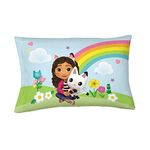 Franco Gabby's Dollhouse Kids Beauty Silky Satin Standard Pillowcase Cover 20x30 for Hair and Skin (Official Gabby's Dollhouse Product)