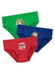 Paw Patrol Boys Briefs Pack of 3 Multicoloured Age 3 to 4 Years