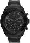 Fossil Bronson Black Chronograph Watch FS5712