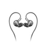 FiiO FA19 10 Balanced Armature in Ear Monitors | Audiophile Earphones with Detachable Pure Silver MMCX Headphone Cable