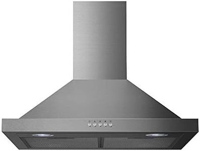 Midea Pyramid Range Hood, 60 cm Length, Silver