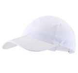 Decentron Men's Performance Race Hat Breathable Running Sport Hat UPF 50+ Sun Protection Hat White