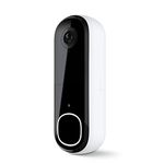 Arlo Video Doorbell 2K (2nd Generation) – Battery Operated or Wired Doorbell, Smart Wi-Fi, Two-Way Audio, Night Vision, Security Camera, Surveillance, White – AVD4001?