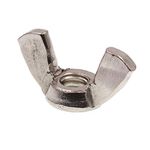 Prime-Line 9076586 Wing Nuts, Cold-Forged, 1/4 inch-20, Grade 18-8 Stainless Steel, 25 , Zinc