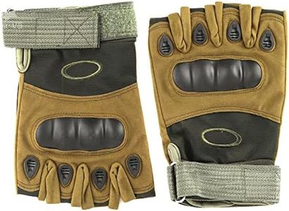 NIRVA WITH DEVICE OF WOMEN PICTURE Tactical Half Finger Gloves for Sports,Hiking,Cyclling,Travelling,Camping,Outdoor (Size XL)