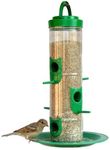 Amijivdaya Large Bird Feeder with Holding Handle (Green)