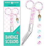 Nurse is Love Crafting Scissors | Multipurpose Scissors | Round Tip in Stainless Steel