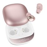 Sleep Earbuds, Bluetooth 5.4 Sleep Headphones with Dedicated App, Dual Sleep Modes, 48H Sleep Earphones with 7 EQ Modes, 5 White Noise, Mini Sleep Ear Buds for Napping/Sleeping/Traveling, Rose gold