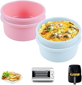 4Pcs Air Fryer Poached Egg Cups, Silicone Egg Poacher Cups Reusable Air Fryer Egg Poacher, Air Fryer Egg Mould Non Stick Baking Cake Molds Bpa Free Ramekins For Air Fryer, Oven, Dishwasher Safe