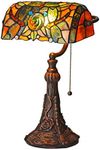 HT Tiffany Style Banker Desk Lamp C