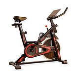 Fitkit by cult FK3000 (Max Weight 120kg, Flywheel 13.22lbs) Bluetooth Enabled Exercise Spin Bike For Home Gym Fitness with 6 months Warranty