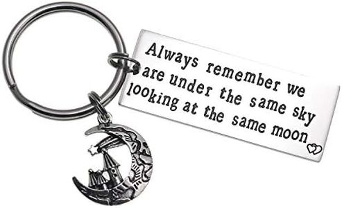 LParkin Portachiavi a lunga distanza, regalo per amici, fidanzato, fidanzata, Portachiavi., Medium