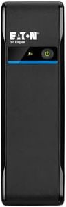 Eaton 3P Ellipse – Off‑Line UPS – 3P700I – 700VA 420W – 3P700I – 4× IEC C13 + 4 surge‑only, ultra‑quiet <25 dB – Black & White (B0F4BSR31R)