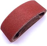 Craftsman Sanding Belt 4x21,40 Grit Aluminum Oxide Belt Sanderpaper,12 Pack (4x21in,40 Grit)