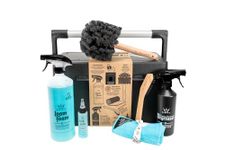 Peaty's Complete Bicycle Cleaning Kit - Full Bike Cleaner Essentials: Brushes, Foam Cleaner, Degreaser, Chain Lube, Bamboo Cloth, Heavy Duty Toolbox - MTB, E-Bikes, Road, Gravel - Ultimate Bike Care