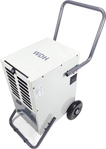 Aktobis Déshumidificateur professionnel WDH-50B en métal avec une capacité de déshumidification jusqu'à 50 litres/jour !