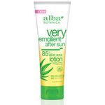 Alba Botanica Very Emollient After Sun Lotion - 85% Aloe Vera - 8 oz