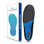 Wellgiver DuetCloud Gel Trim to fit Insoles for Relieves Feet Pain, Plantar Fasciitis & Heal Spurs, Orthotic Inserts for Enhanced Stability, support for Men & Women, Size 8-13 US, Pack of 1 Pair