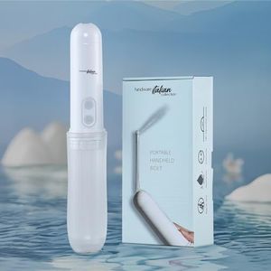Hindware Italian Collection Portable Handheld Bidet | 1-year Warranty | Travel, Baby, Female & Elderly Use | Dual Speed Modes | 180° Adjustable Nozzle | IPX6 Waterproof | 1-Min Timer | ABS Build