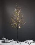 LIGHTSHARE 6FT 240L LED Star Light Tree, for Home Festival Party Christmas, Indoor and Outdoor Use, Warm White