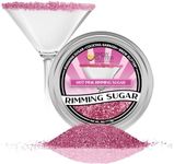 BREW GLITTER Hot Pink Cocktail Rimming Sugar, Drink Rimmer for Beverages, Cocktails, Margaritas and Drinks!