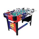 ZXQZ Multigame Game Table 4 In 1, Including Complete Accessories, Game Table with Telescopic Pole Foosball Table, Pool Table, Table Tennis, Speed Hockey Tabletops arcade table games (Color : Style3)