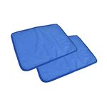 Pack of 2 Vinsani® Cool Gel Pad Pillow Gel Inlay - Natural Cooling & Comfort - for Any Pillow