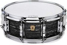 Ludwig Classic Maple Snare Drum - 5 Inches X 14 Inches Vintage Black Oyster