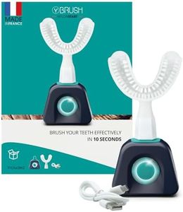 Y-Brush - Electric Toothbrush - Y-Shaped Brush - Innovation Awards at CES 2023-3 Months Battery Life - NylonStart Adult Pack (12-99) (NylonStart, Adult (12-99 yo))