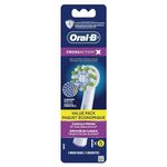 Oral-B Genuine Replacement Brush Heads, Cross Action, Refills For Oral-B Electric Toothbrushes, White, 5 Count