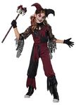 Child Psycho Jester Costume Age X LARGE