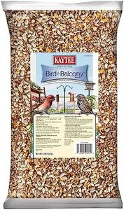 Kaytee Bird & Balcony Wild Bird Food No Mess Seed Blend for City Dwelling Birds Like Finches, Sparrows, Mourning Doves and More, 5 lb