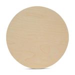 18 Inch Wooden Circles 1/4 Inch Thick, Package of 5, Unfinished Baltic Birch Wood by Woodpeckers