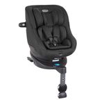 Graco Turn2Me i-Size R129 ISOFIX 360° Rotating Car Seat, Rearward facing for longer from birth to approx. 4 years (40-105cm). Forward facing from 15 months to approx. 4 years (76-105cm), Midnight