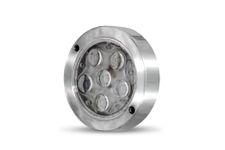 A K Lighting 6 LED 6 WATT SS Surface Model Swimming Pool Light | Under Water Wall Mounted Light (RGB)