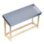 MyTinyWorld Dolls House Miniature Fish counter - white wood - Flat Pack